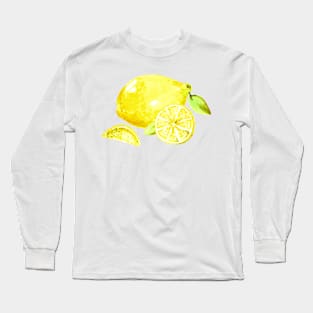 Colorful lemon Long Sleeve T-Shirt